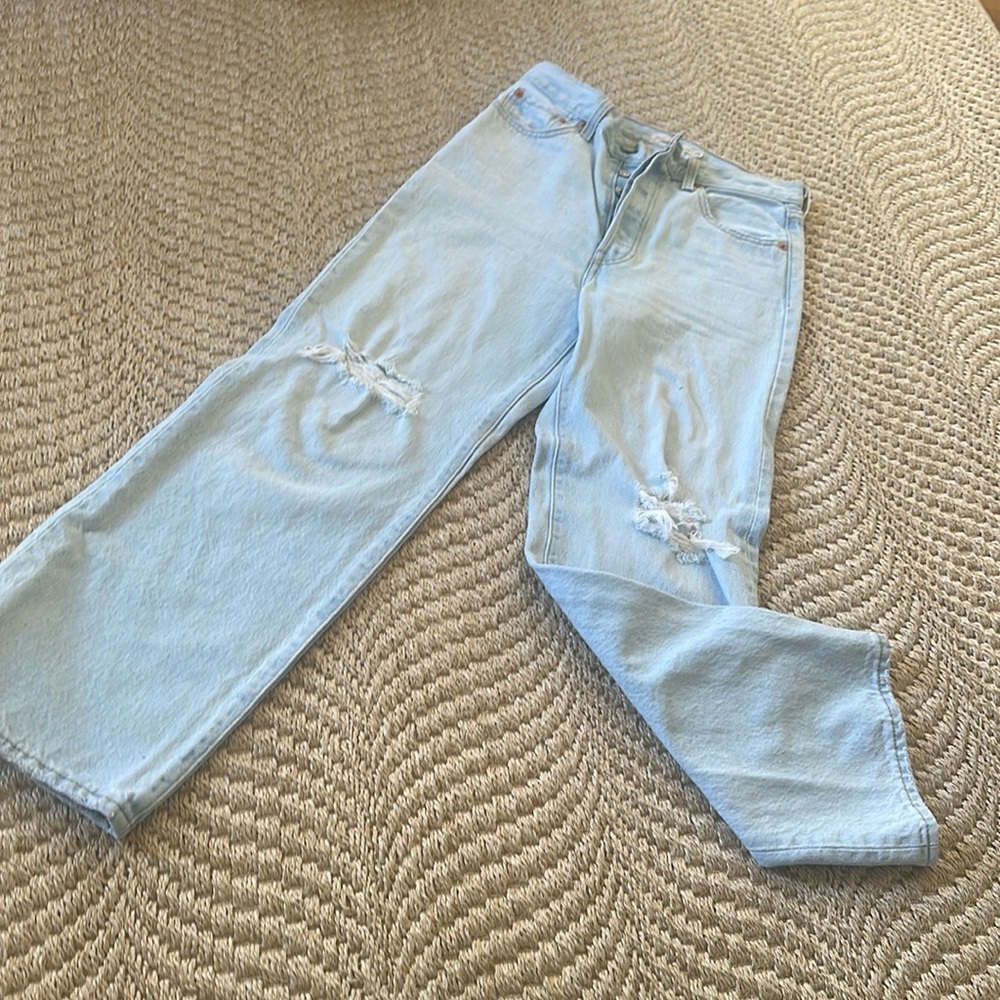 Levi’s woman ribcage ankle straight jeans